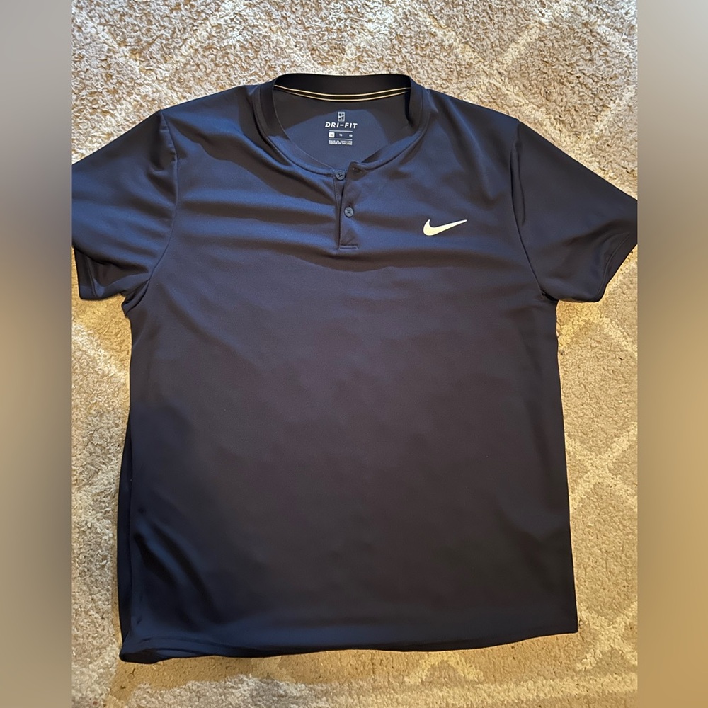 Nike Men's Dark Blue Polo Shirt
